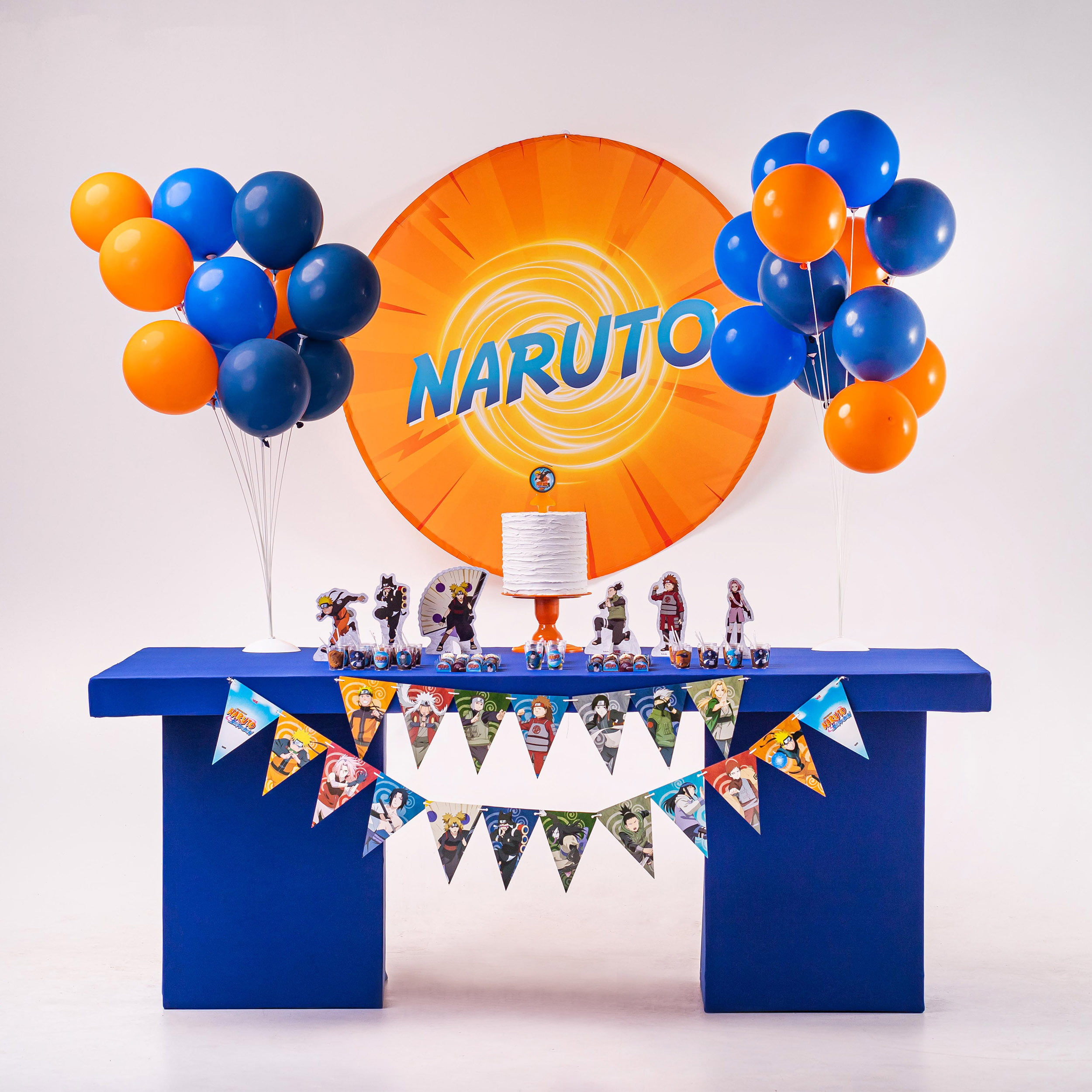 Kit Festa Em Casa Aniversário Completo Naruto Shippuden
