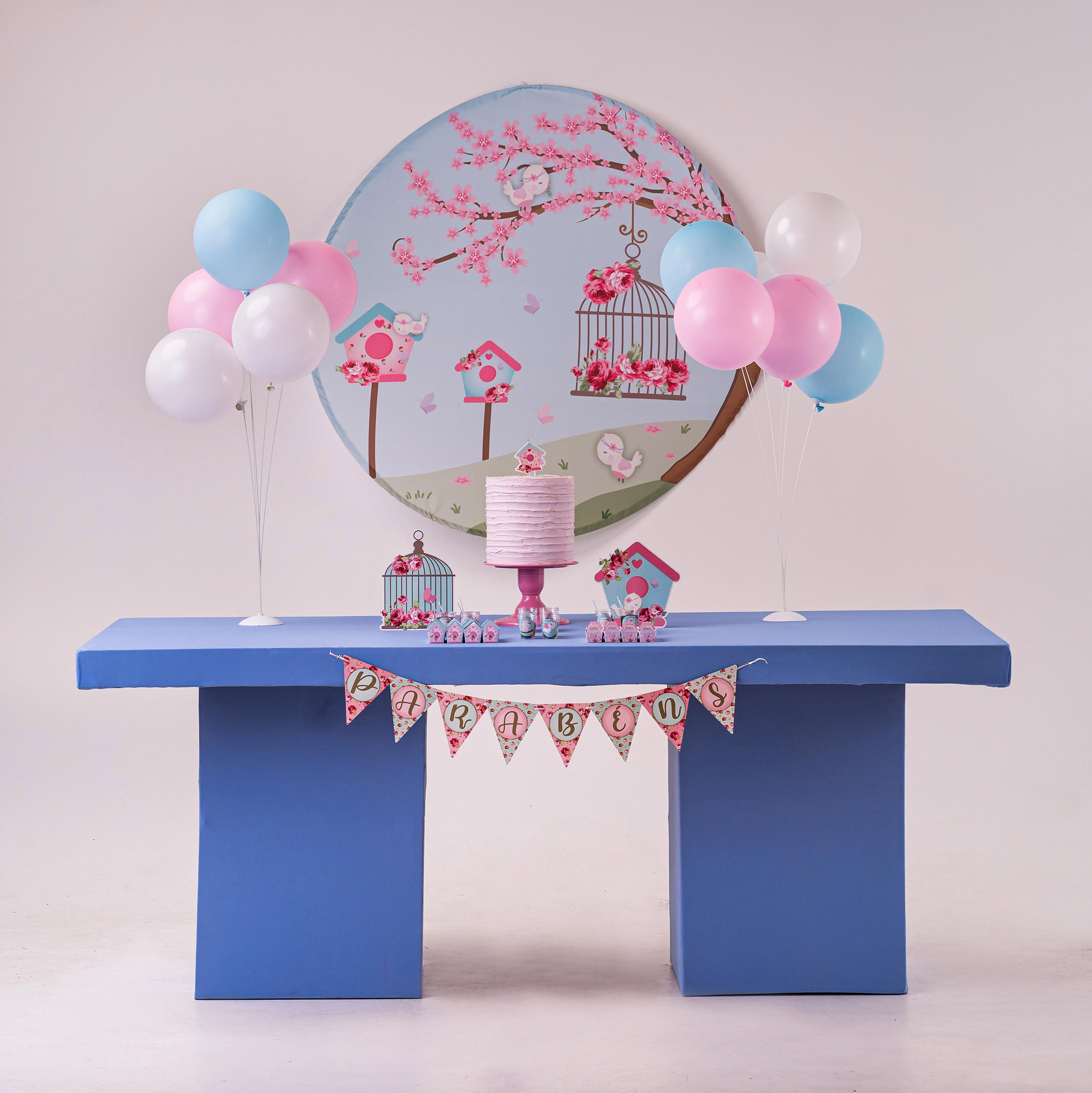 Tendência Cake Topper Balloon - Entre na Festa®