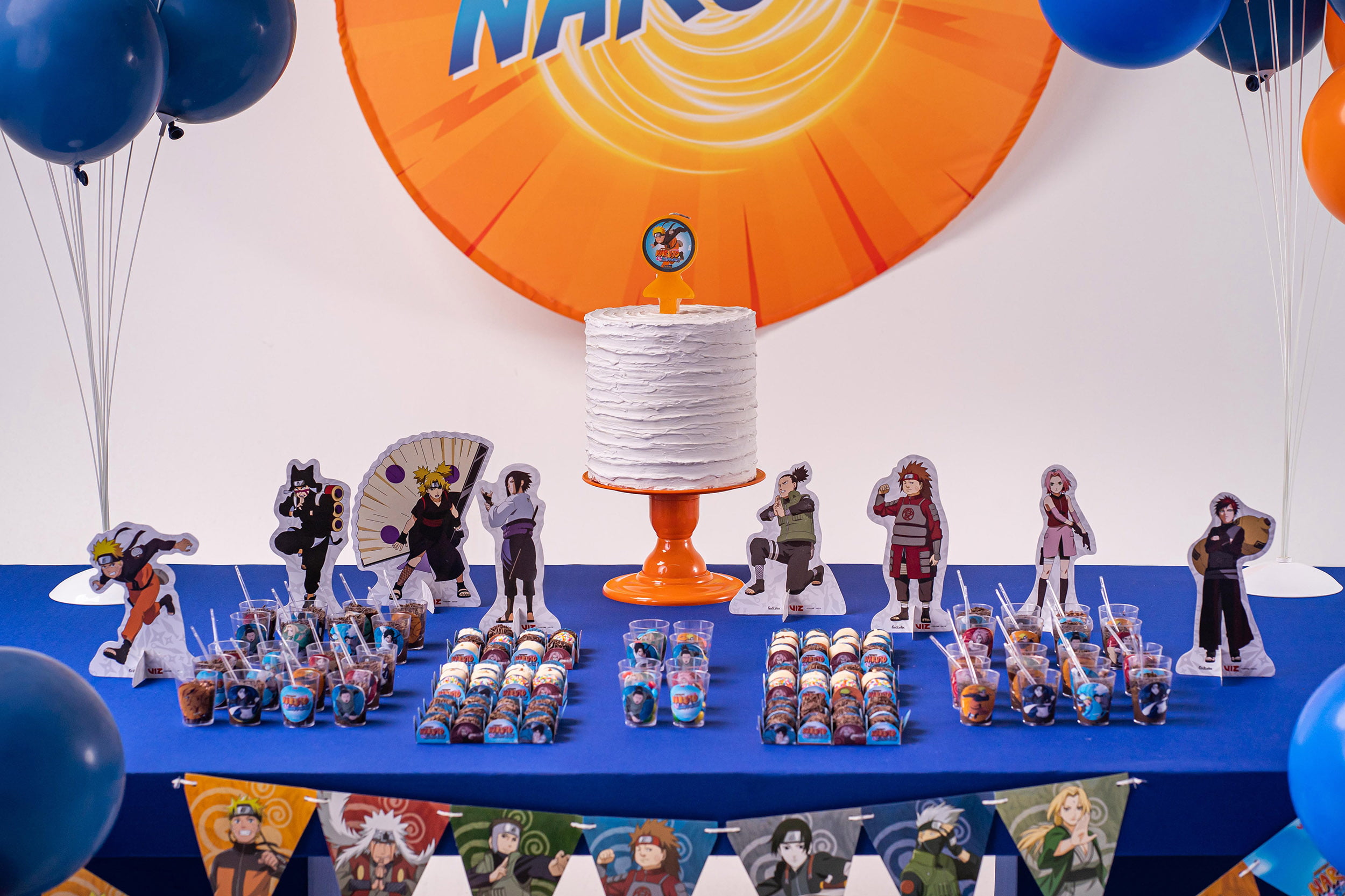 Kit completo para festa personalizada do Naruto totalmente gratuito